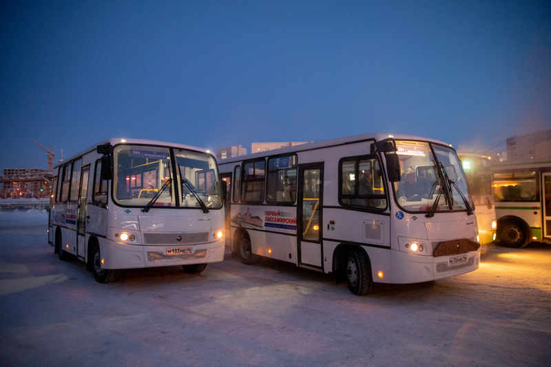 Трансфер пассажиров поезда выполняется автобусами