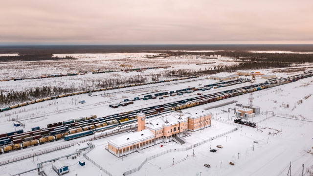 Железная дорога работает без сбоев несмотря на лютые морозы