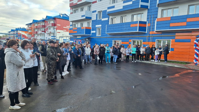 Акционерная компания «Железные дороги Якутии» сдала в эксплуатацию новый дом в г. Томмоте на 50 квартир