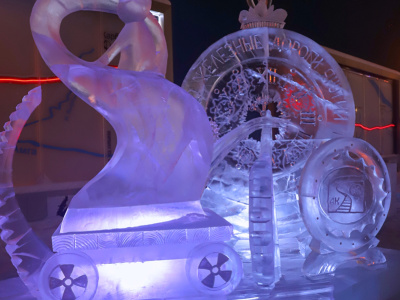 Названы победители конкурса ледовых скульптур «Новогодняя фантазия» на призы Акционерной компании «Железные дороги Якутии»