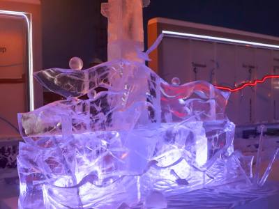 Названы победители конкурса ледовых скульптур «Новогодняя фантазия» на призы Акционерной компании «Железные дороги Якутии»