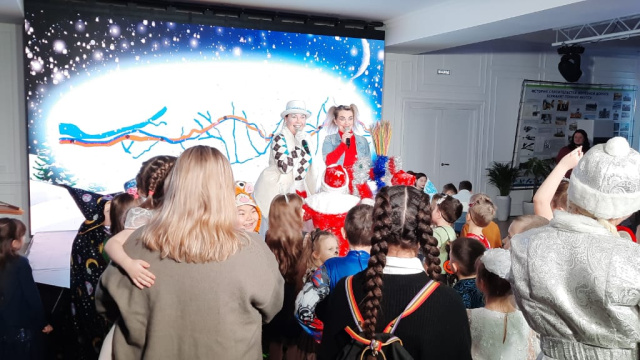 Новогодний переполох в культурном Центре железнодорожников