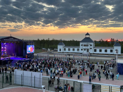 В Нижнем Бестяхе отметили День железнодорожника