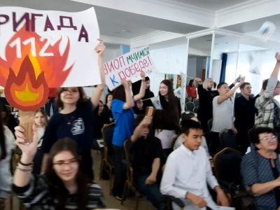 Юные железнодорожники сразились в КВН
