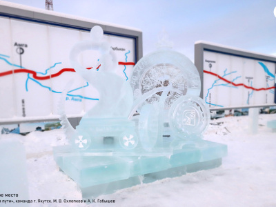 Названы победители конкурса ледовых скульптур «Новогодняя фантазия» на призы Акционерной компании «Железные дороги Якутии»