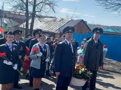 Железнодорожники приняли участие в праздничных мероприятиях, посвященных Дню Победы!